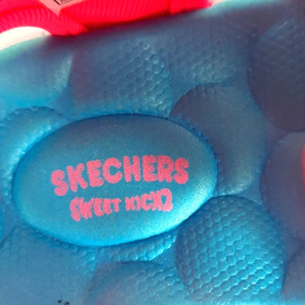 Skechers Sweet Kicks Jumpster  Scented Toddler Sandals Size 5 Pink Rainbow